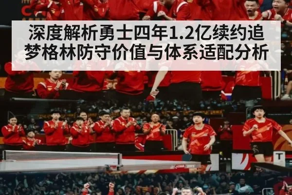 深度解析勇士四年1.2亿续约追梦格林防守价值与体系适配分析